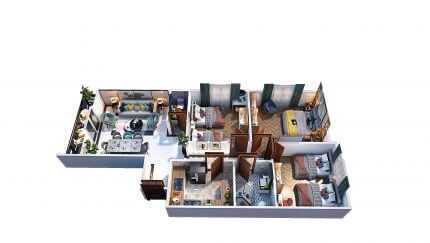 شقة 140 م فى بيت الوطن التجمع الخامس القاهرة الجديدة