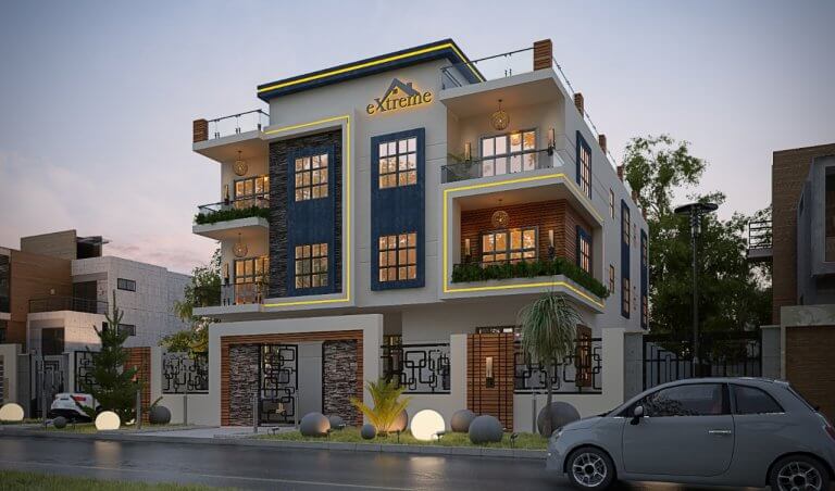 النرجس فيلات التجمع الخامس القاهرة الجديدة