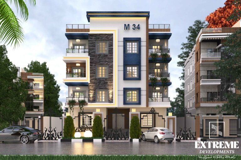 قطعة M34 – الحى الخامس – بيت الوطن – التجمع الخامس