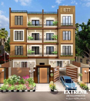 التجمع الخامس – بيت الوطن – الحى الخامس – قطعة E77