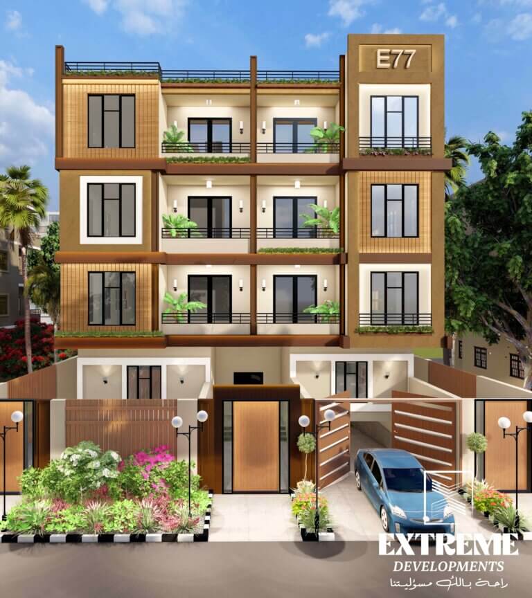 التجمع الخامس – بيت الوطن – الحى الخامس – قطعة E77